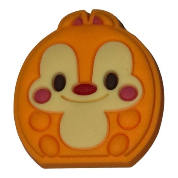 🌟6/$20 Disney Shoe Charms For Crocs Rubber Shoe Jewelry Chip & Dale Tsum Tsum - Picture 1 of 4